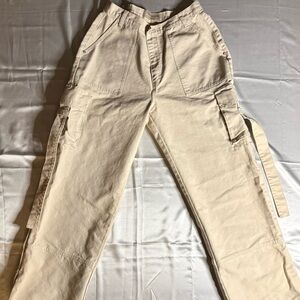 Naked Wardrobe Nude Denim Cargo Pants SZ L